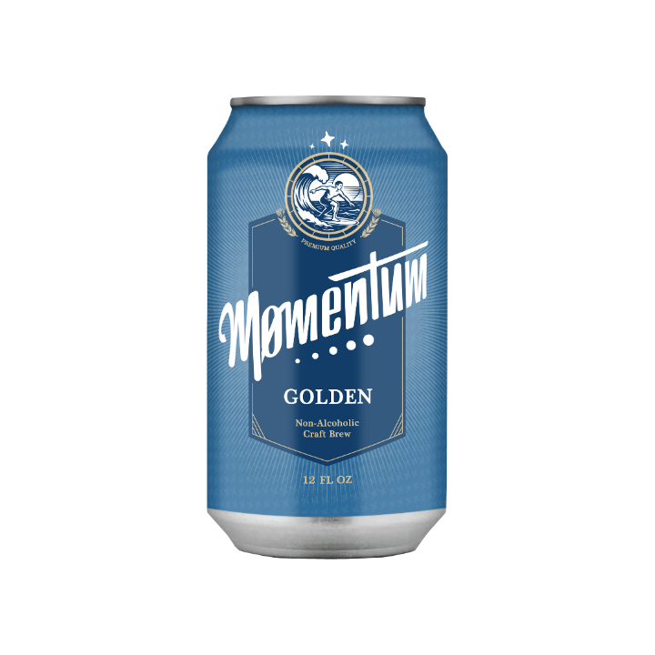 Momentum Brew Golden Non-Alcoholic Brew - 12oz