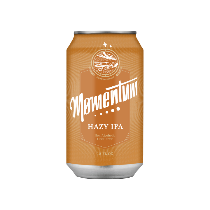 Momentum Brewery - Hazy IPA Non-Alcoholic Brew - 12oz