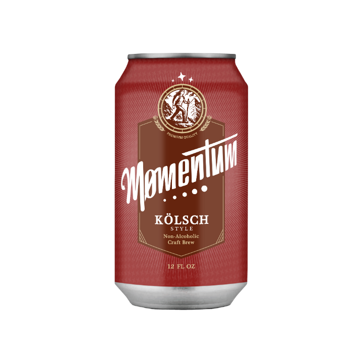 Momentum Brewery - Kölsch "Dry Run Series“ Non-Alcoholic Brew - 12oz