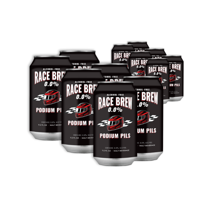 Momentum Brewery - Race Brew 0.0% "Podium Pils“ Non-Alcoholic Brew - 11.2oz